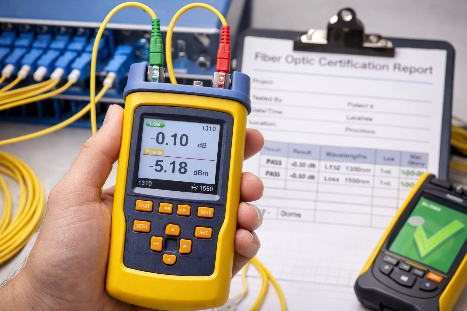 Fiber Optic Certification
